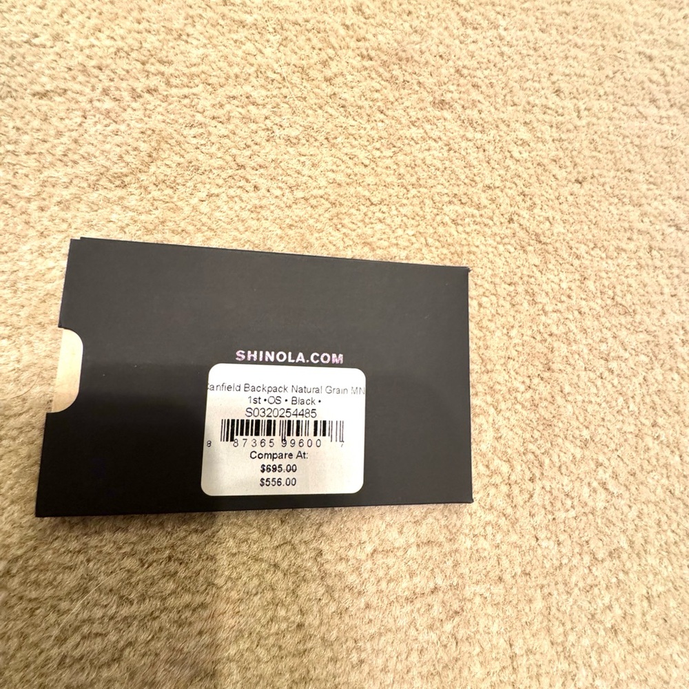 Shinola Classic Canfield Black Backpack - Picture 4 of 10